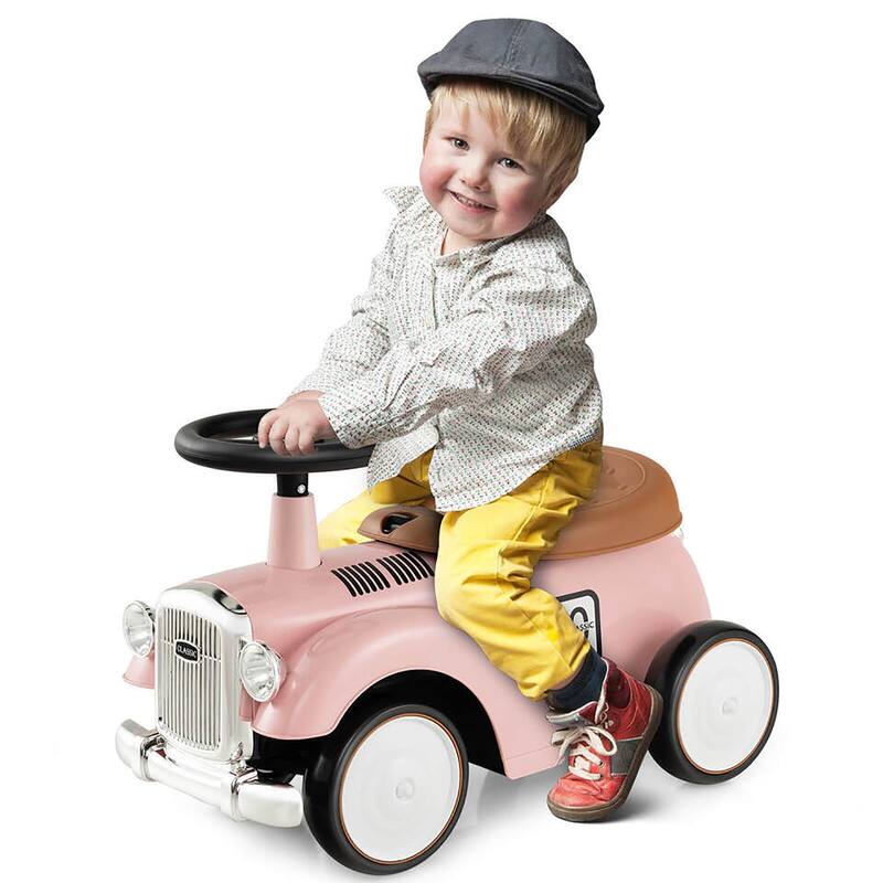 Gymax Retro Kids Ride-on Toy Kids Sit to Stand Vehicle with Working