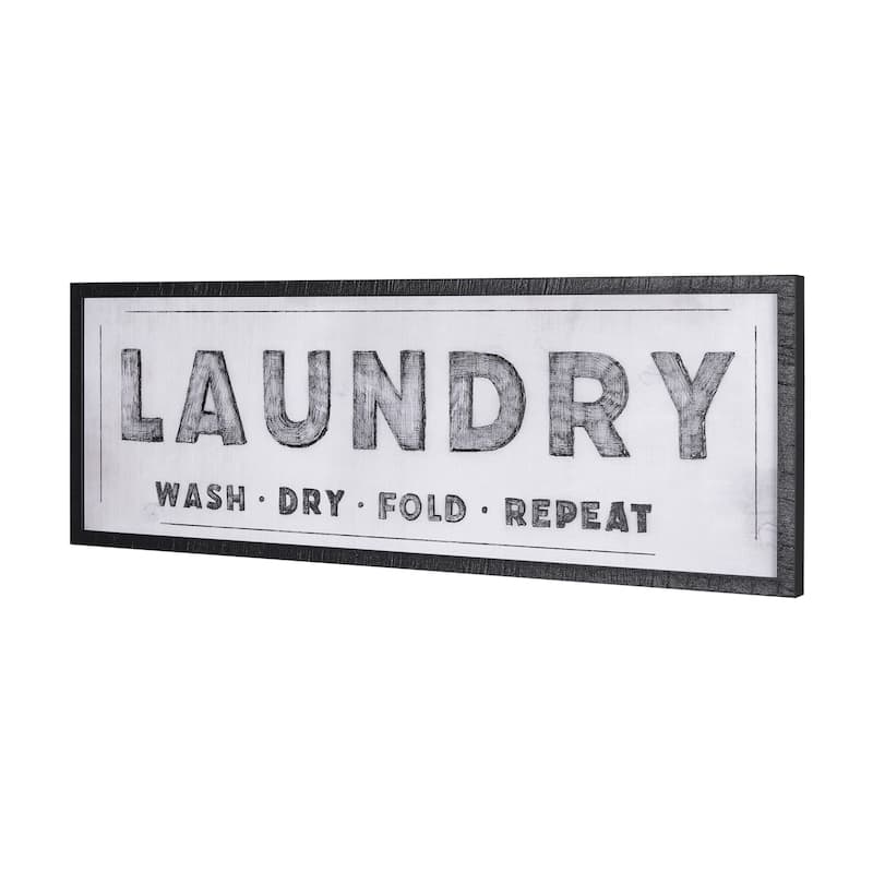 Laundry Wash Framed Art Print