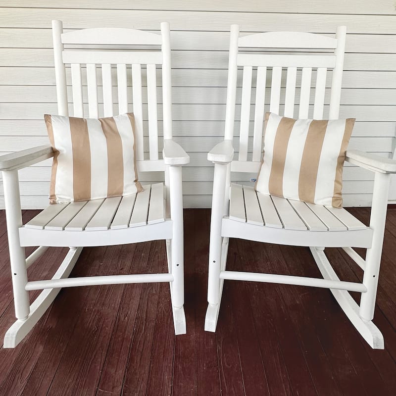 Island Retreat All-Weather Outdoor Throw Pillows (Set of 2)