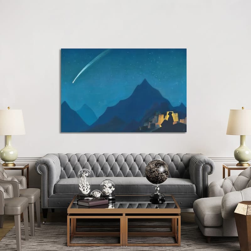 iCanvas "Star Of The Hero, 1936" by Nicholas Roerich Canvas Print