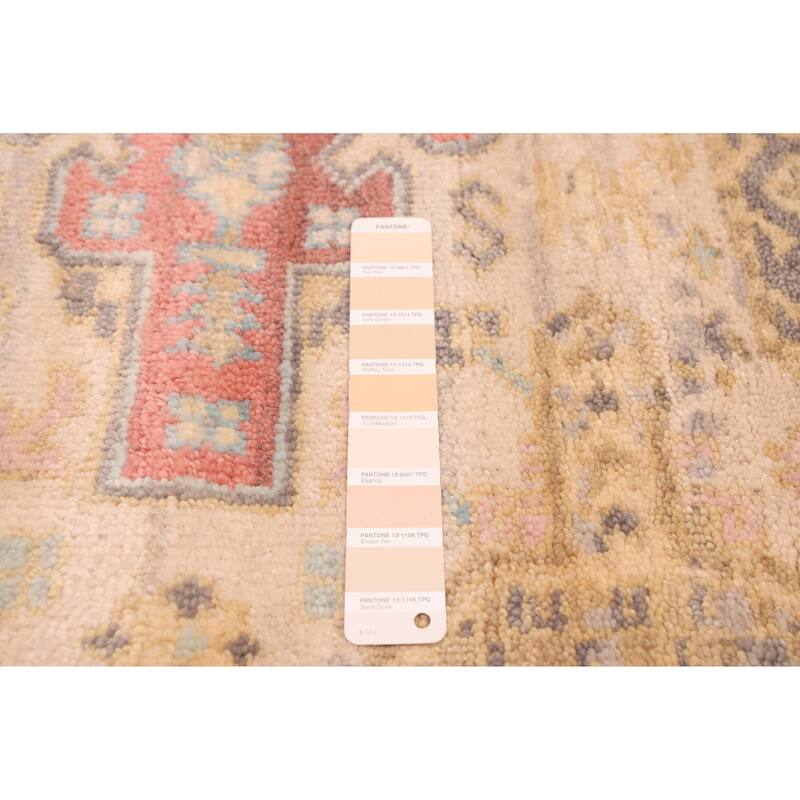 ECARPETGALLERY Hand-knotted Jules Serapi Ivory Wool Rug - 7'11 x 9'11