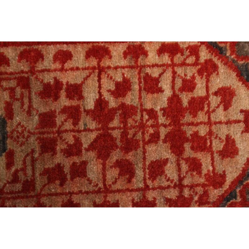 ECARPETGALLERY Hand-knotted Pako Mamluk Red Wool Rug - 9'2 x 12'3