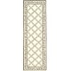 preview thumbnail 27 of 50, SAFAVIEH Handmade Easy Care Risa Oriental Trellis Rug 2'6" x 10' Runner - Ivory/Sage - Runner