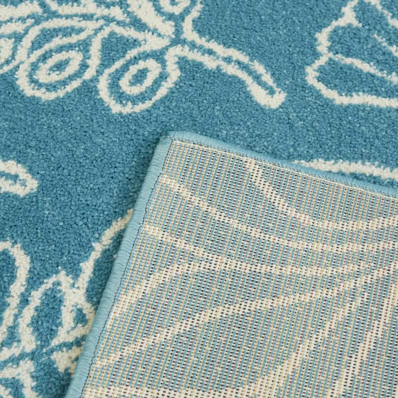 Mod-Tod Happy Dinos Dinosaur Dig Kids Area Rug