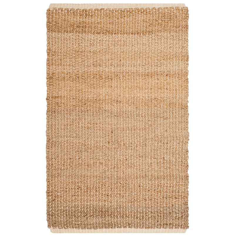 SAFAVIEH Handmade Natural Fiber Briley Jute Rug - 3' x 5' - Ivory/Natural