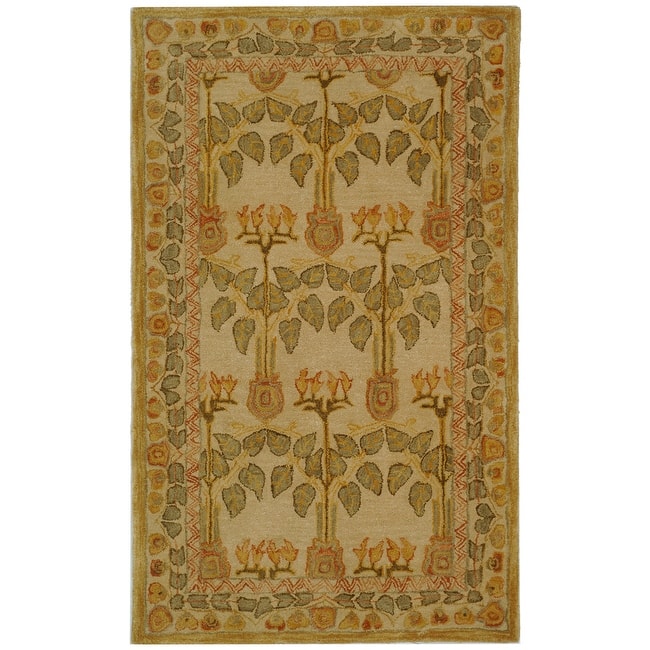 SAFAVIEH Handmade Anatolia Saija Traditional Oriental Wool Rug