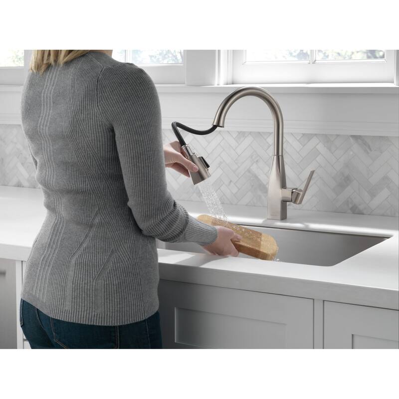 Peerless Xander 1.5 GPM Single Hole Pull Down Kitchen Faucet -