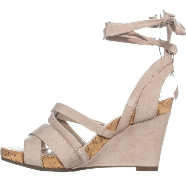 aerosoles lilac plush wedge sandals