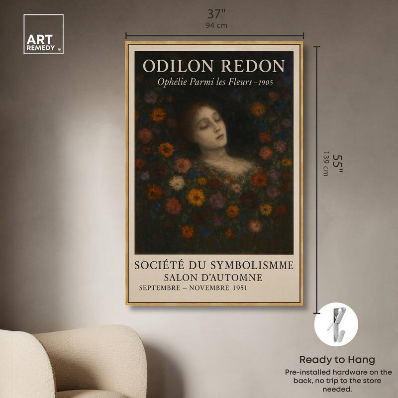 Redon's Beauty Canvas by Art Remedy