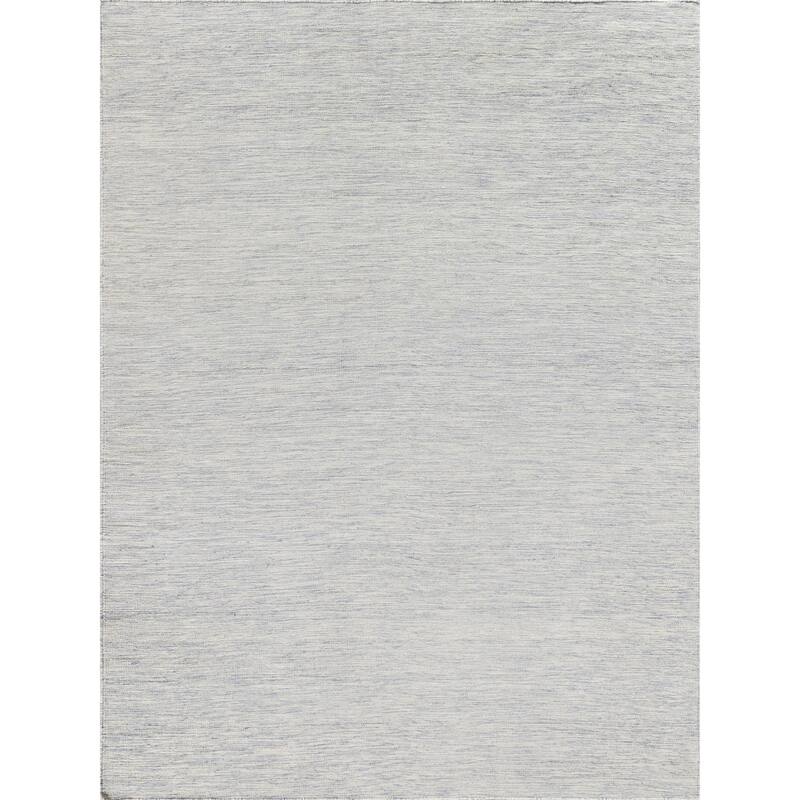EXQUISITE RUGS Chelsea Flatweave New Zealand Wool Blue Area Rug.