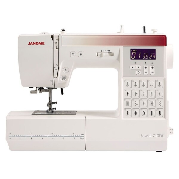 Janome 740DC Sewist Computerized Sewing Machine - On Sale - Overstock