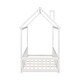 preview thumbnail 6 of 37, Kids and Baby Twin Size House Bed Platform Bed with Guardrails and Slats