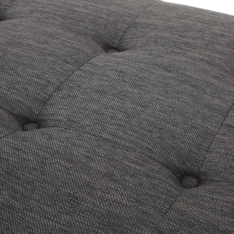 Rayle Tufted Chaise Lounge with Pillows by Christopher Knight Home - 65.00" W x 27.75" D x 23.75" H