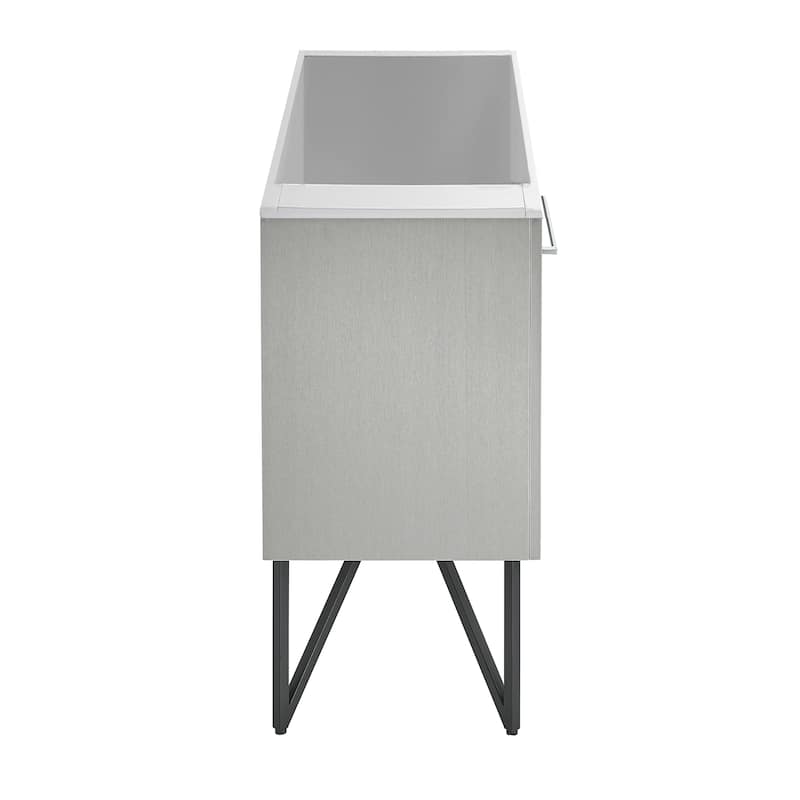 Annecy 48 Brushed Grey Bathroom Vanity Cabinet Only (Sm-Bv234)