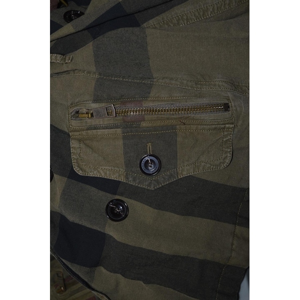 Burberry brit military navy cotton pants clearance