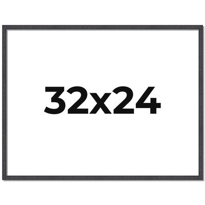 32x24 Frame Brown Picture Frame - Complete Modern Photo Frame Includes