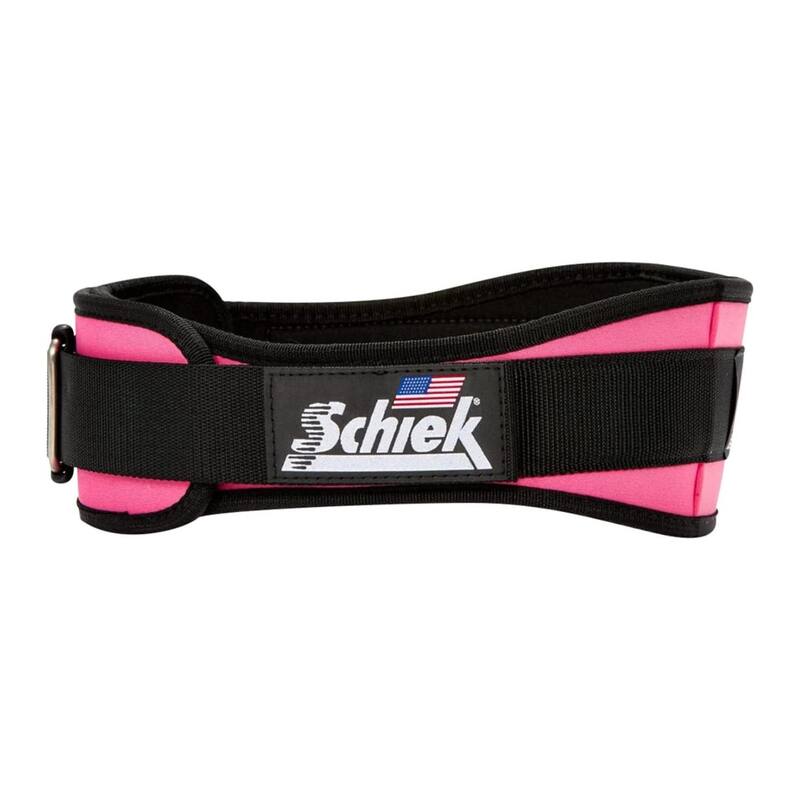 Unisex Nylon 4.75" Comfortable Weightlifting Belt, Pink, Size Small