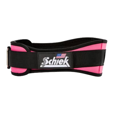 Unisex Nylon 4.75" Comfortable Weightlifting Belt, Pink, Size Small