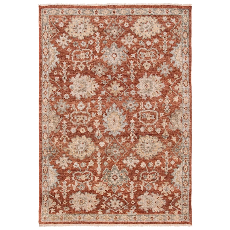 SAFAVIEH Hand-Knotted Samarkand Kevina Wool Rug