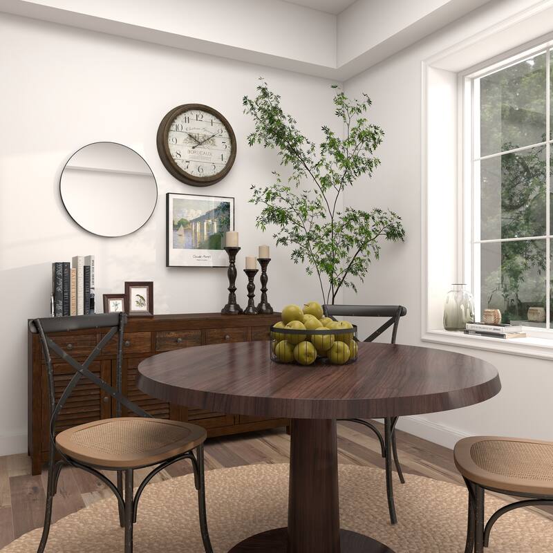 Multiple Frame Finishes / Sizes Modern Contemporary Round Wall Mirrors