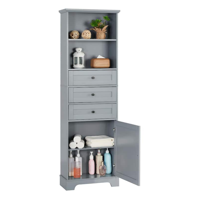 Bathroom High Storage Cabinet