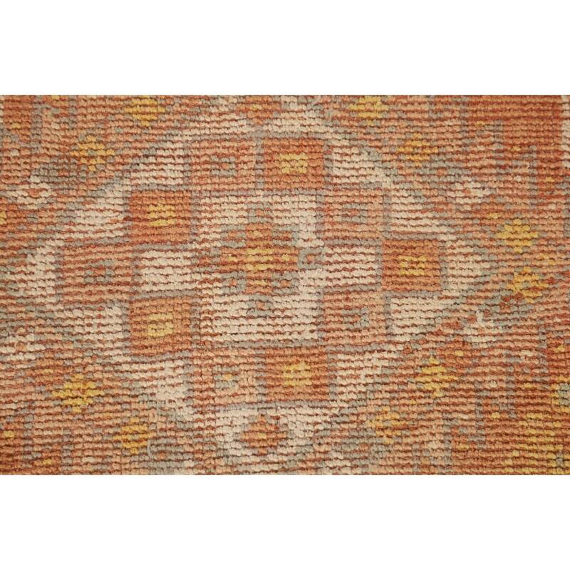 Tribal Geometric Shiraz Persian Vintage Area Rug Handmade Wool Carpet - 3'10"x 6'0"