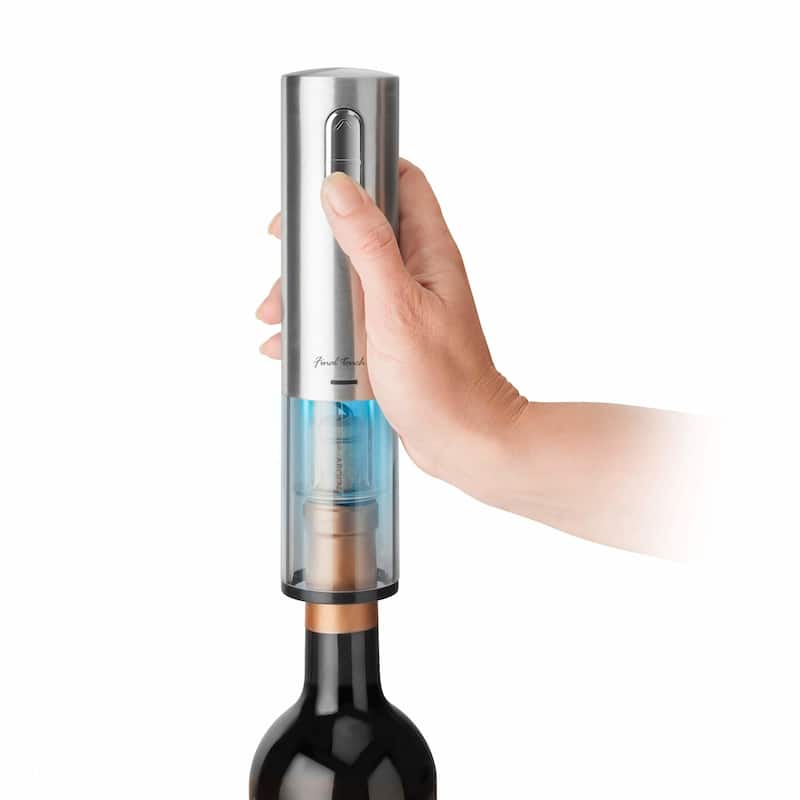 Final Touch Lithium Ion Electric Corkscrew - 2.4 x 9.4 in - 2.4 x 9.4 in