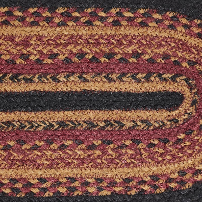 Heritage Farms Jute Oval Runner 13x72