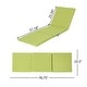preview thumbnail 16 of 41, Perla Acacia Wood Chaise Lounge (Set of 2) by Christopher Knight Home