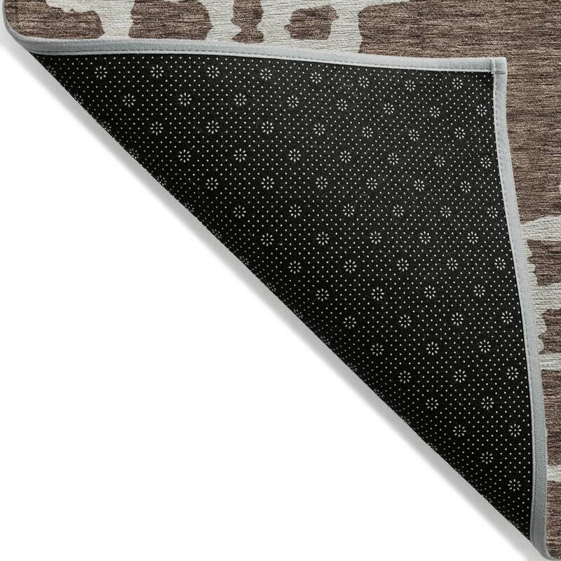 HomeRoots Geometric Transitional Rectangle Outdoor Rug
