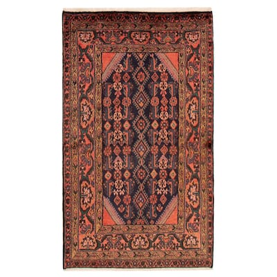 Andelz Navy Rug 3'9" x 6'7" - 3'9 x 6'7