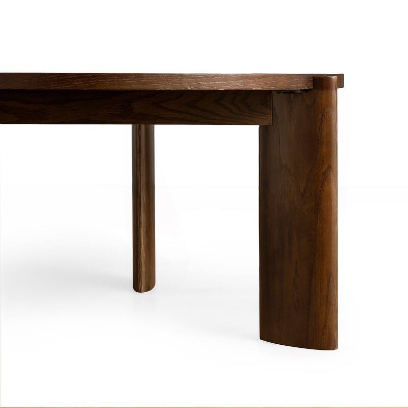 Wood Round Coffee Table