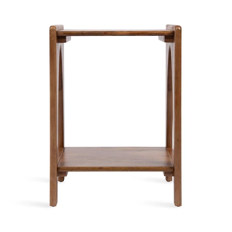 Kate and Laurel Aarstad Wood Side Table - 16x14x22