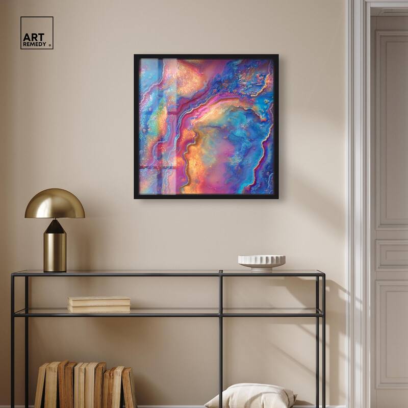 Glittering Spectrum II Shadowbox by Art Remedy