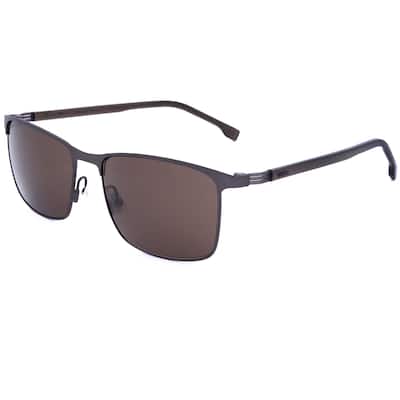 Hugo Boss Men's 57mm Matte Dark Ruthenium Sunglasses BOSS1635-S-XCB-70