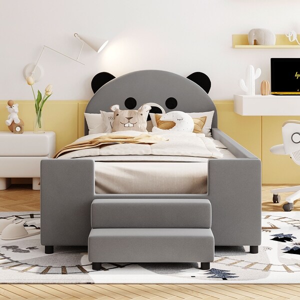 Kid Friendly Design Twin Size Bed Kids Bed Upholstered Daybed Bed Bath Beyond 40384282