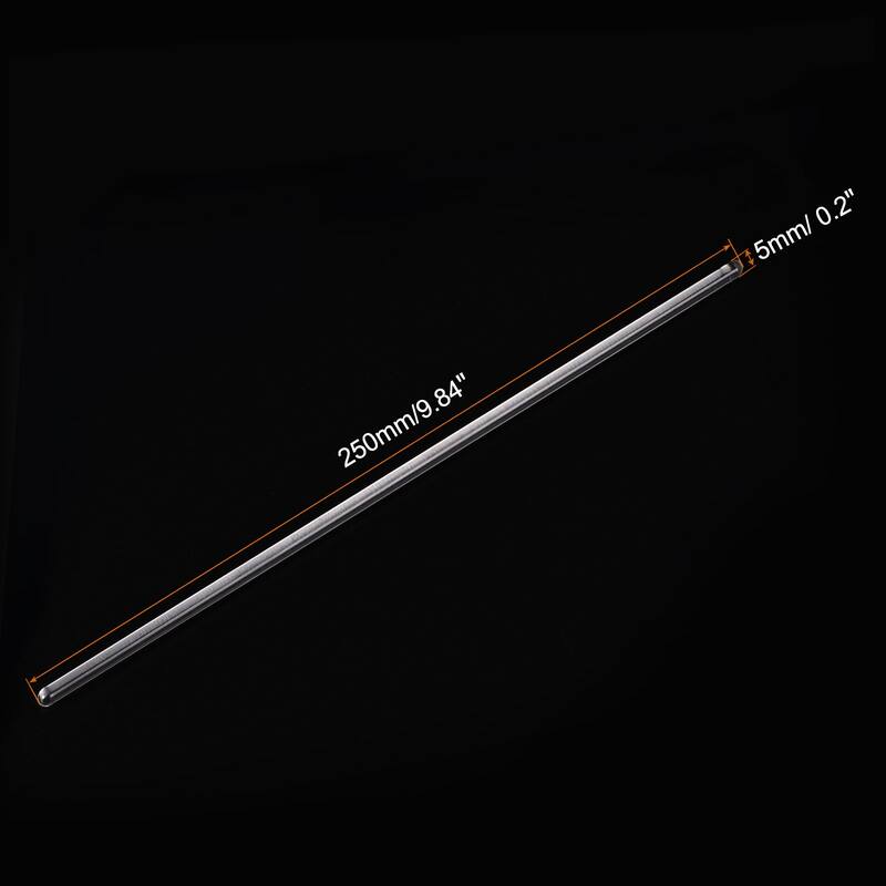 Borosilicate Glass Stick Stir Rod for Lab, kitchen 6Pcs - 9.84" x 0.2"
