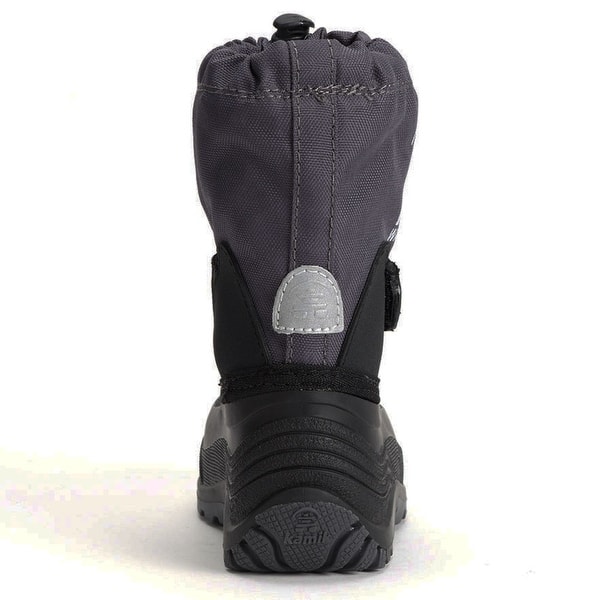 Shop Kamik Waterbug5 Big Boys Waterproof Winter Boots Black 4