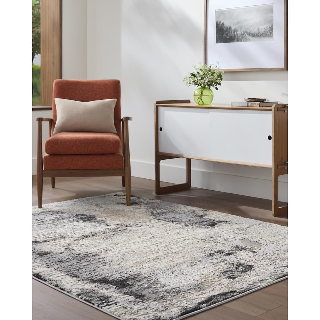Livabliss Siyah Modern & Contemporary Area Rug