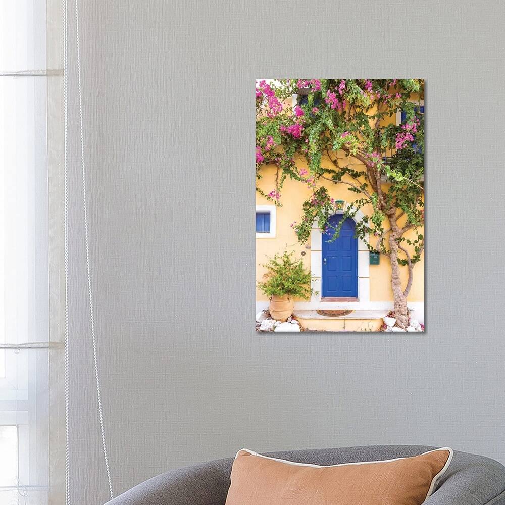iCanvas "Typical Greek House" by Matteo Colombo Canvas Print