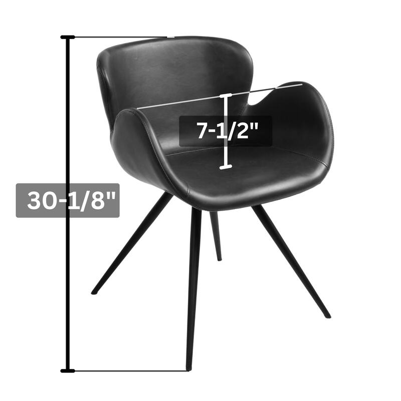 Furnish Theory Terra Serenity Dining Armchair Arm Chair w/ Various Artificial Leather (Polyurethane) Upholstery Covers