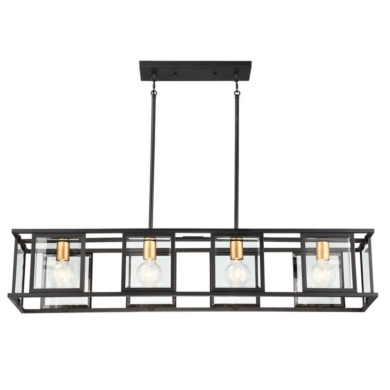 Payne 4 Light Trestle - Midnight Bronze - Midnight Bronze