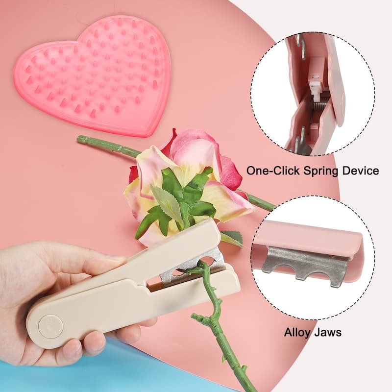 2pcs Rose Stem Leaf Thorn Stripper Remover Tool Stripping Kits
