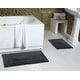 preview thumbnail 29 of 124, Fabstyles Basix Soft & Absorbent Reversible Cotton Bath Rug