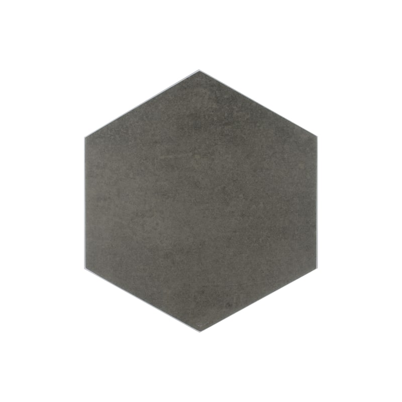 Arcadian Hexagon 9 in. x 10 in. Glazed Porcelain Wall and Floor Tile