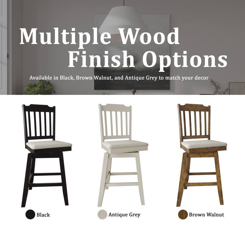 CraftPorch Classic Swivel Counter Dining Set