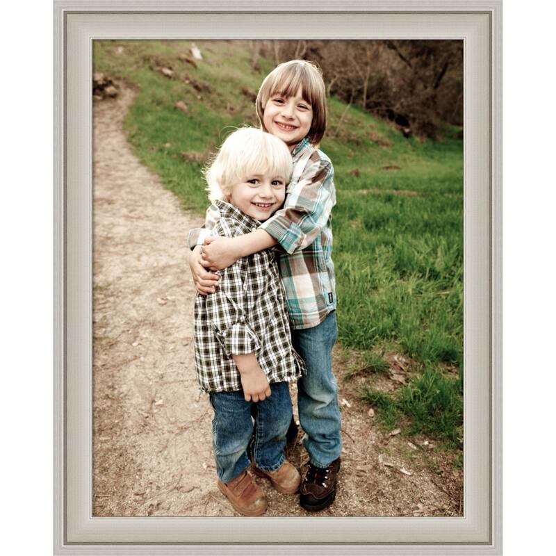 Florence Gold Framed Picture Frame, Photo Frame - 11x14 - Florence Silver