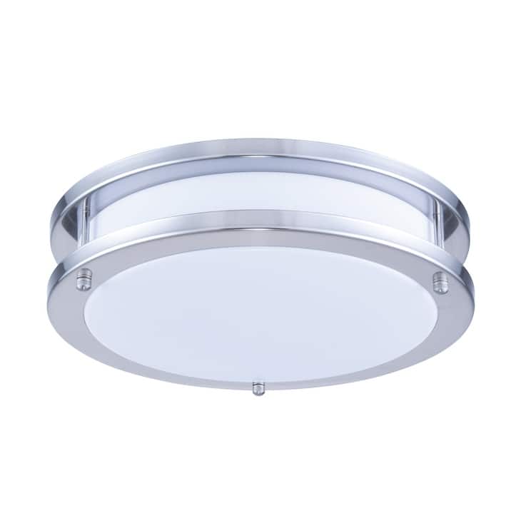 Juniper Supply LED Double Ring Ceiling Flush, 3000K, 120?, CRI80, 15W