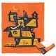 preview thumbnail 2 of 3, Warner Brothers Scooby-Doo Haunted House Silk Touch Throw Blanket