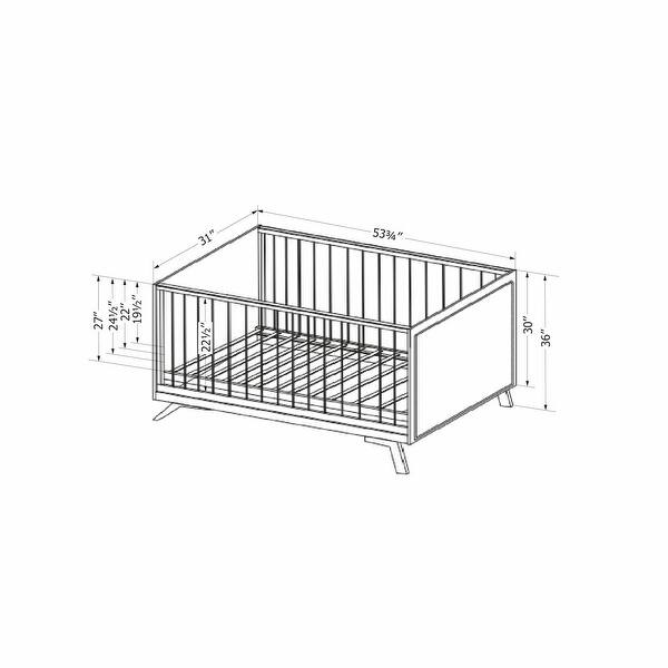 South Shore Milos Baby crib